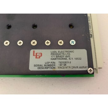 AMRAY 73000503-2 LEP MDMSP MAC2 MTR Driver  Board